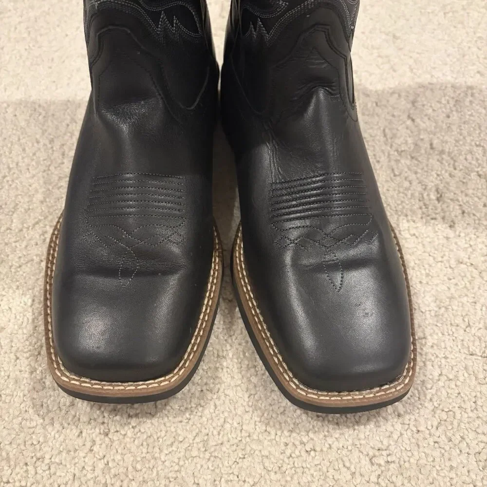 Demo Try On Cody James Men's Ace Western Boots Black Size 9Cowboy MSRP $170